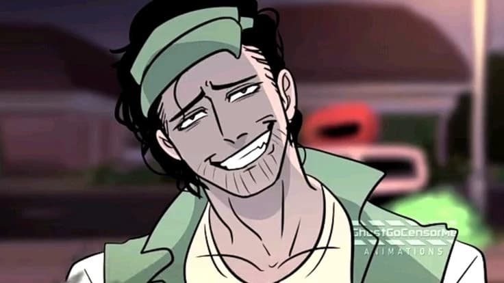 aggressive pizza delivery guy thumbnail