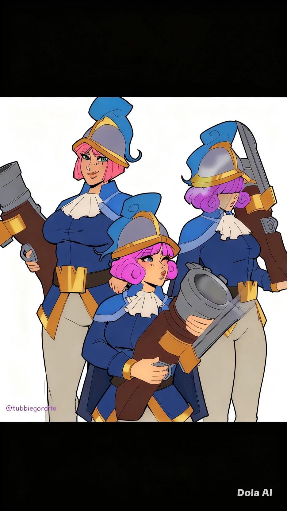 Trio of musketeers thumbnail