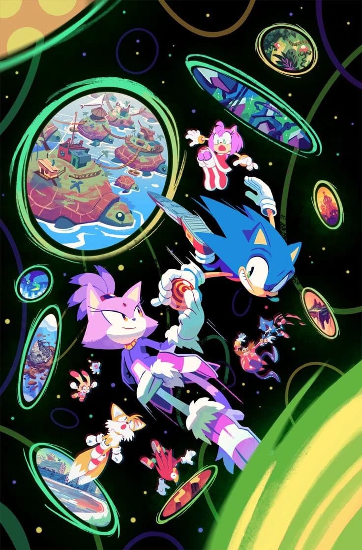 You are a version of sonic thumbnail