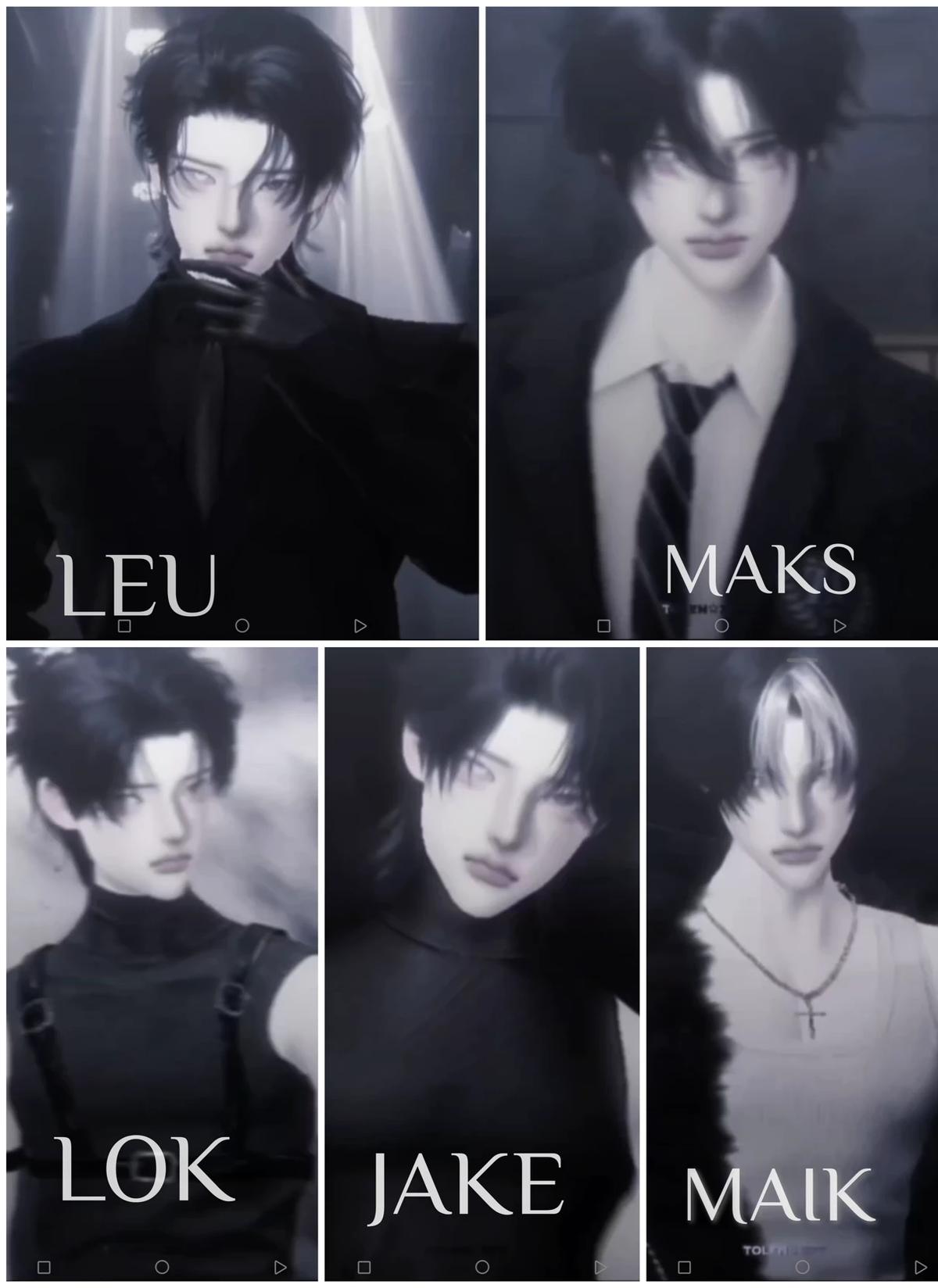 Leo - Max - Luke - Jack - Mike>> thumbnail