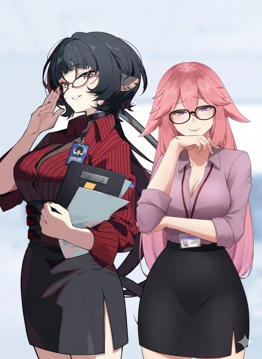 Jane Doe y Yae Miko, tus profesoras. thumbnail