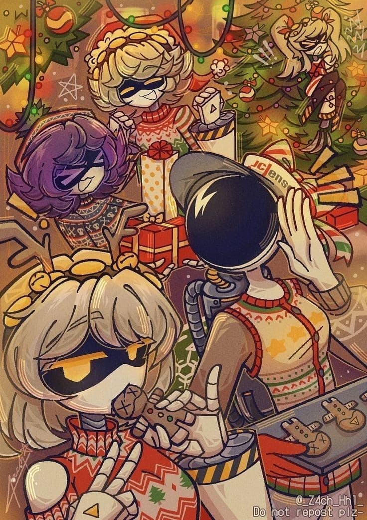 Murder Drones Christmas  thumbnail