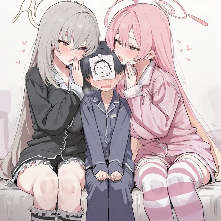 Ayla and Laura, her two sisters thumbnail