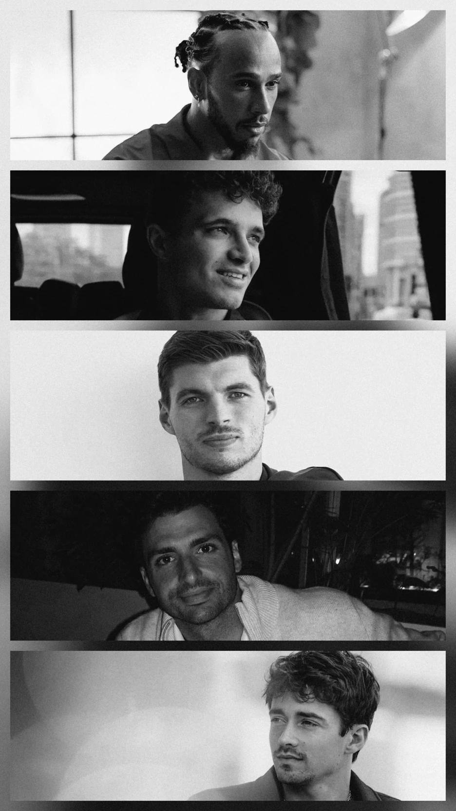 Lewis, Lando, Max, Carlos, Charles thumbnail