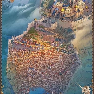 Kingdom of Eldoria and her friend Hana thumbnail