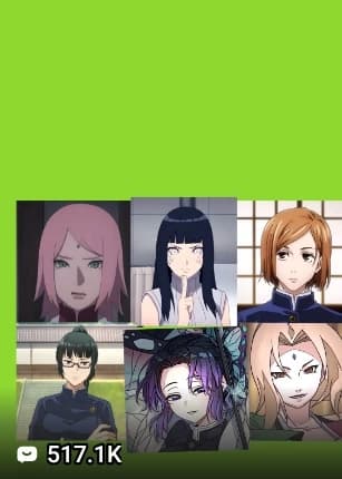 Sakura, Nobara, Hinata, Maki, Shinobi, Tsunade y kanroji thumbnail