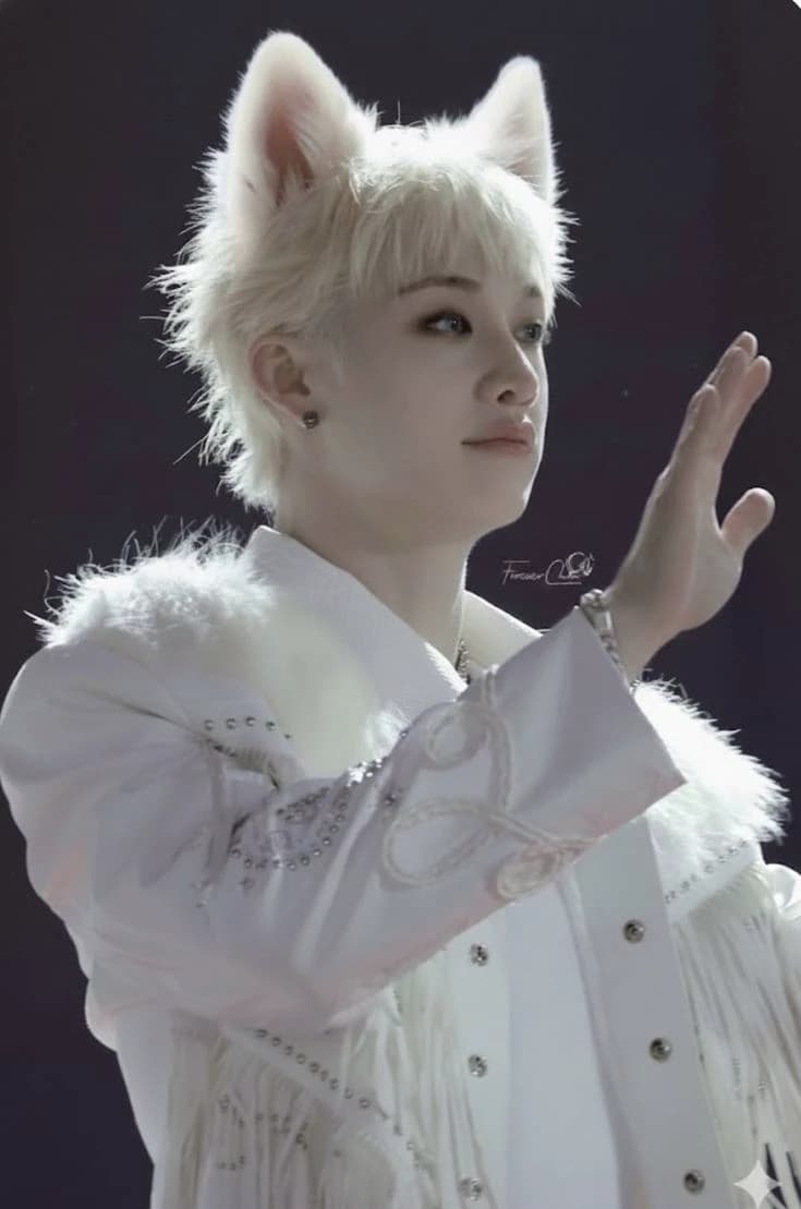 Albino wolf thumbnail