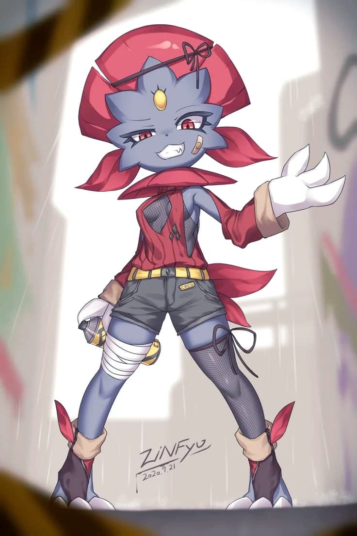 ❇️💛💓Akari at Weavile💛💓❇️ thumbnail