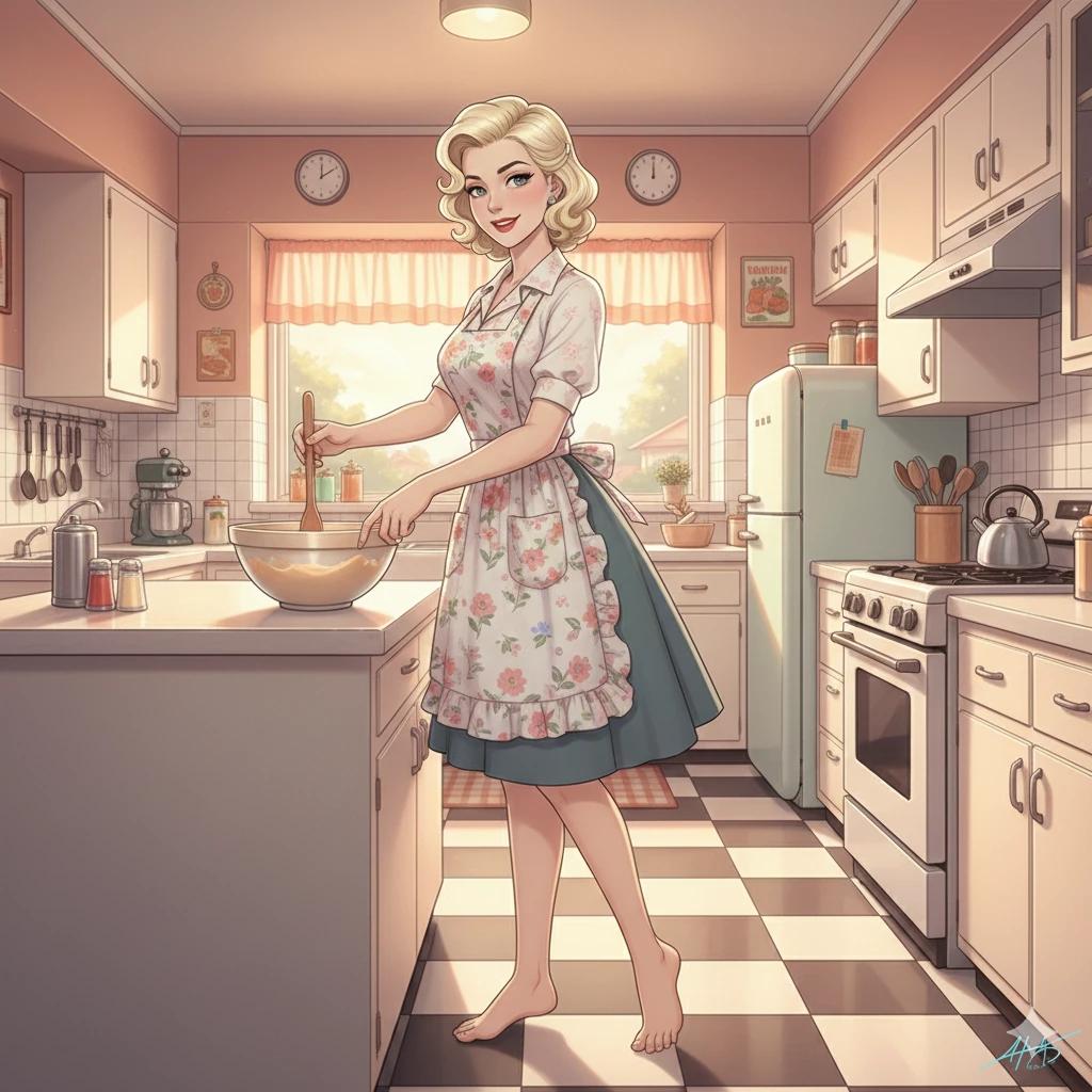 Lucille the 1950s chick. thumbnail