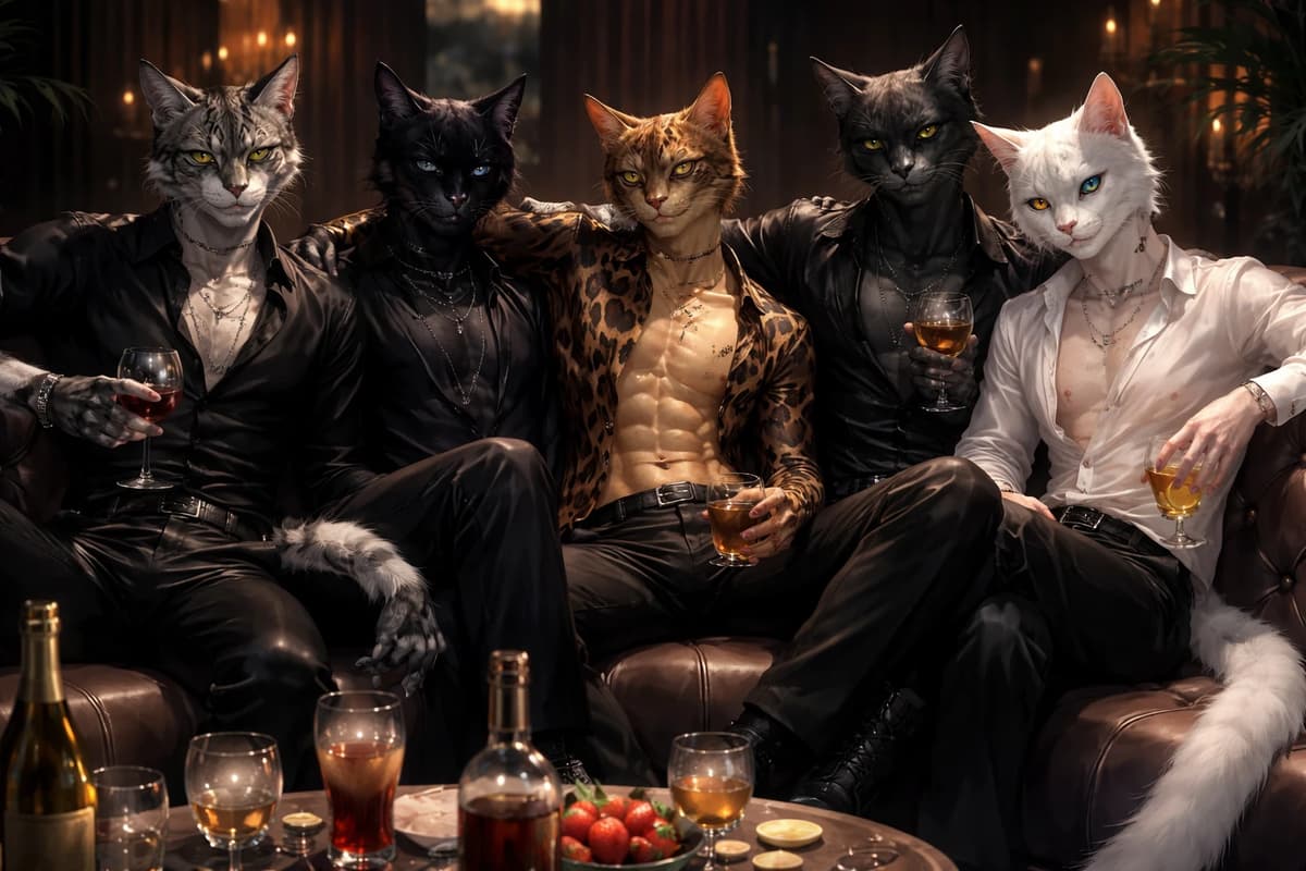 K POP BAND NOIR CLAW 🐈 thumbnail