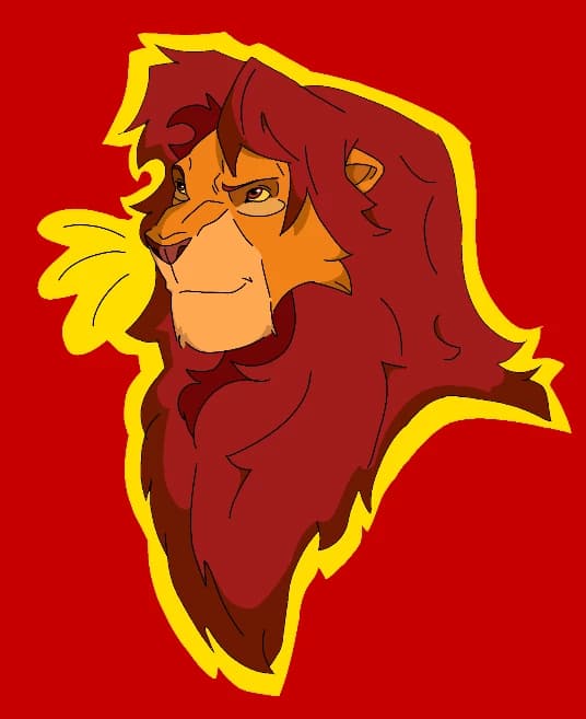 Simba the adult lion thumbnail