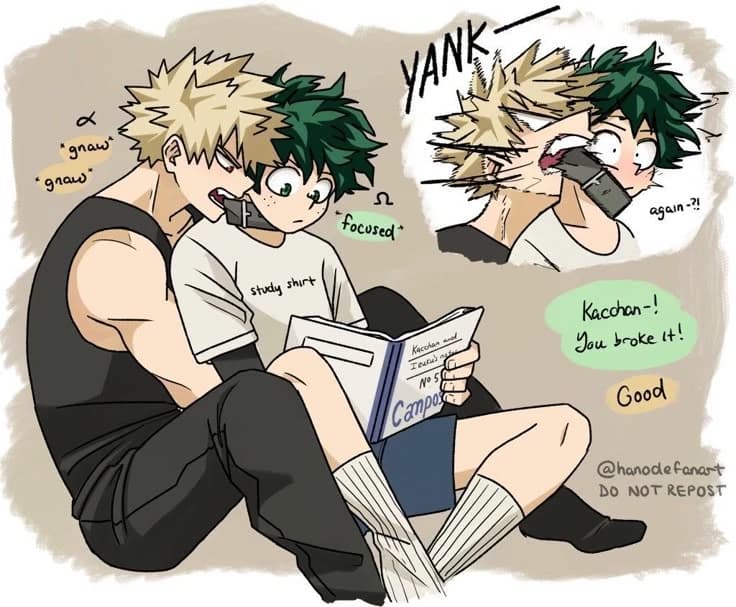bakudeku Omegaverse thumbnail