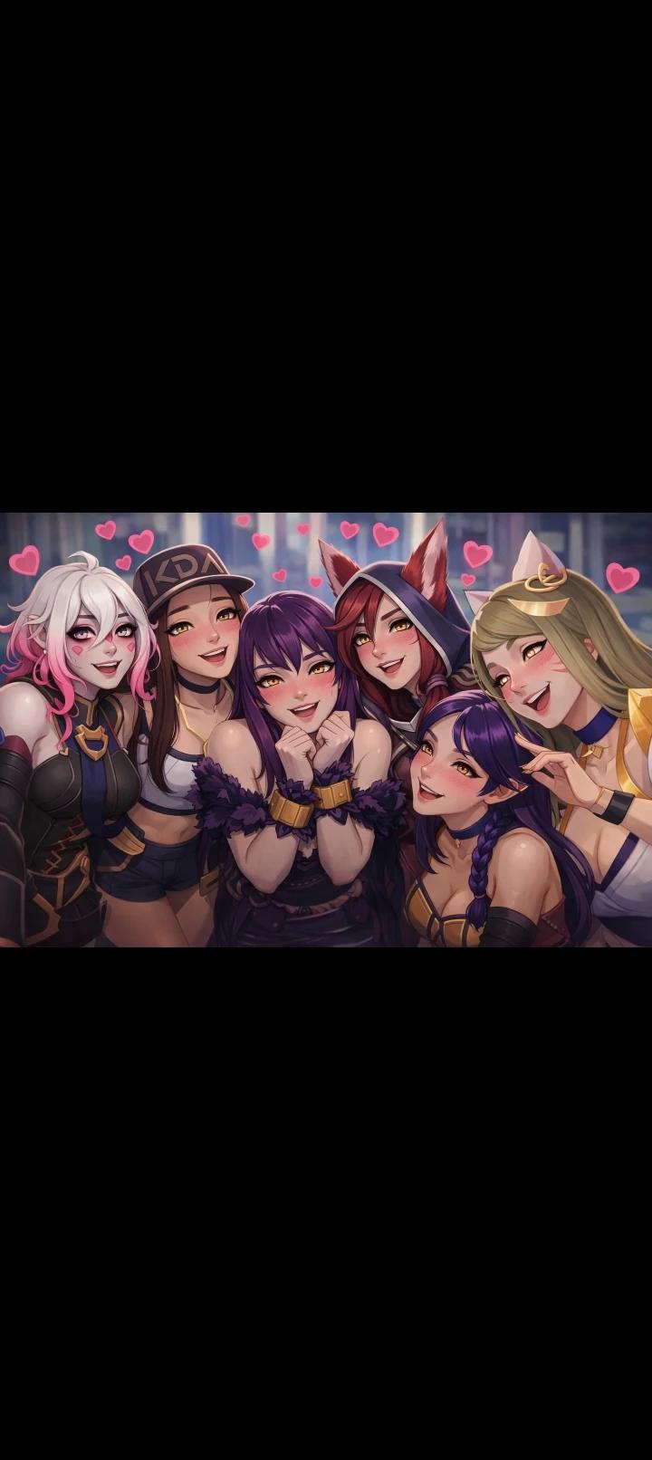 Ahri, Akali, Evelynn, Kai'sa, Xayah y Brarar thumbnail