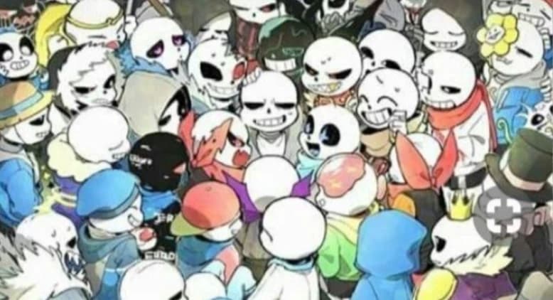 Underswap, Underfell, Outertale, Horrortale, Errortale, Inktale, tất cả sans thumbnail