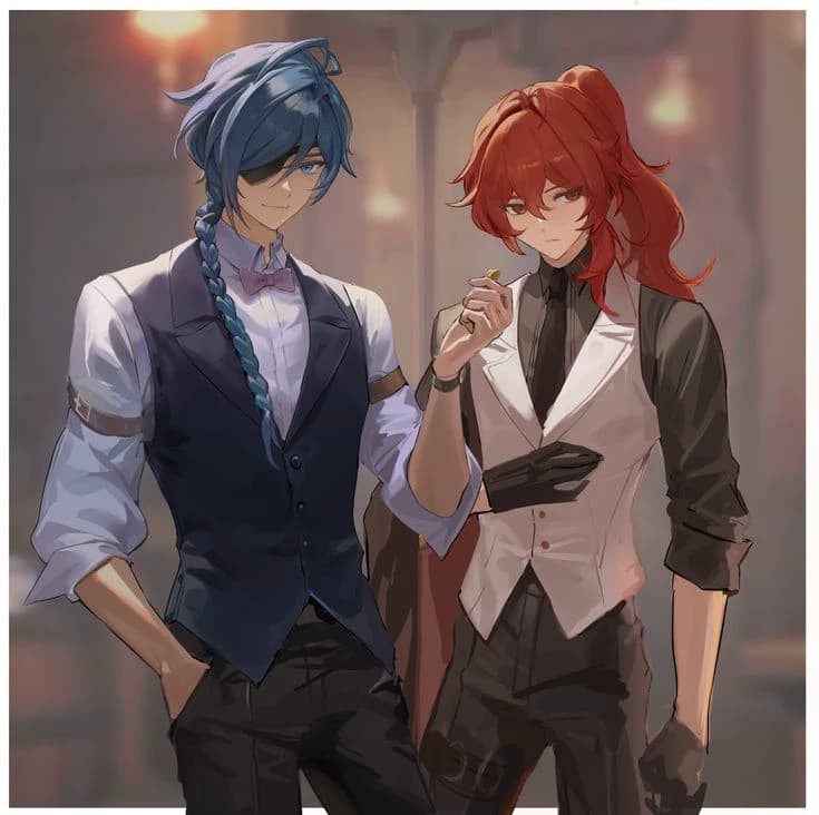 Kaeya y Diluc thumbnail