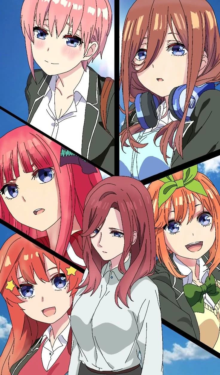 Nakano sisters & their mother thumbnail