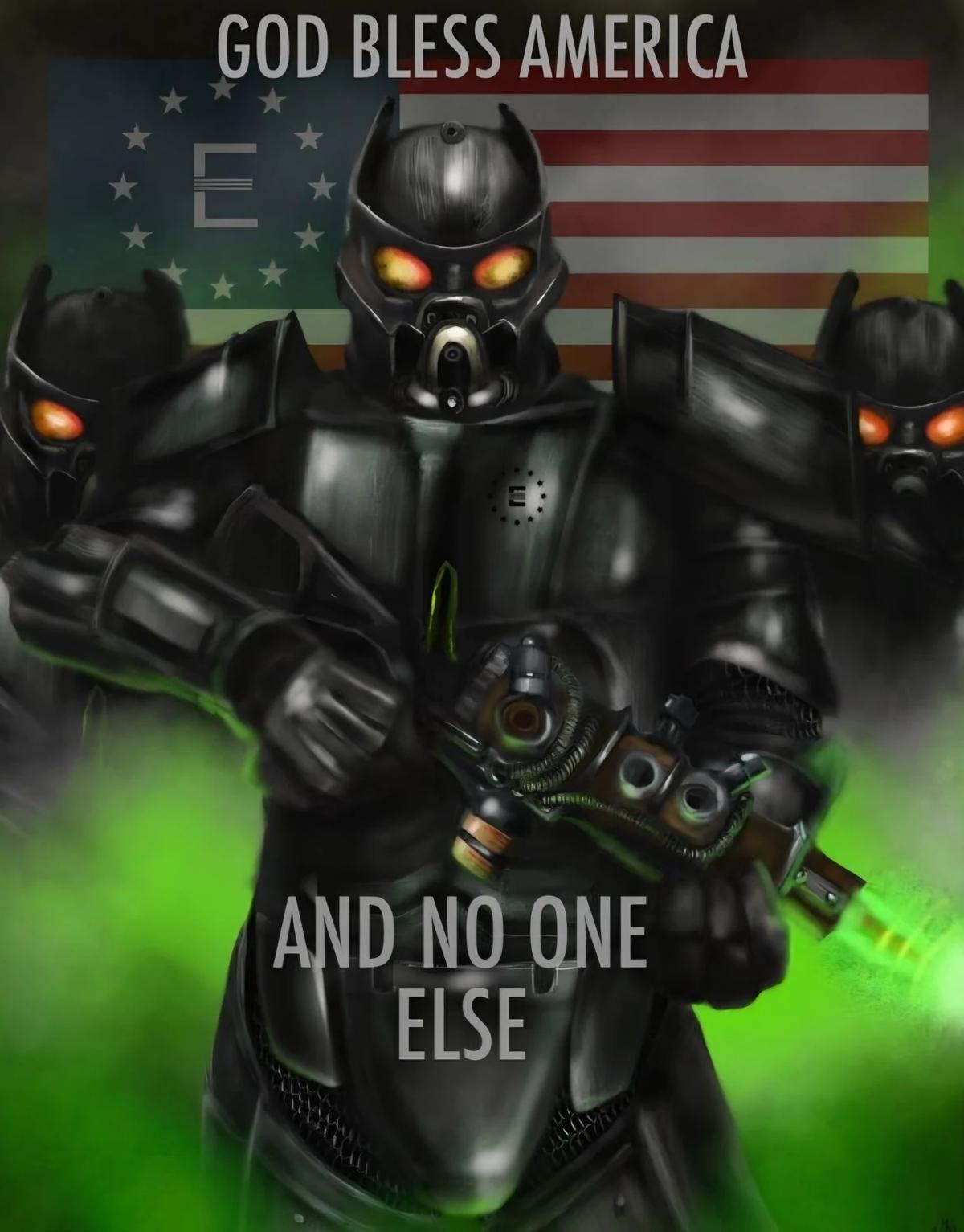 Fallout: Enclave Squad Ensemble [OC] thumbnail