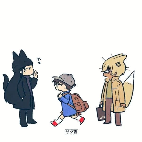 Akai Shuichi, Edogawa Conan y Furuya Rei thumbnail