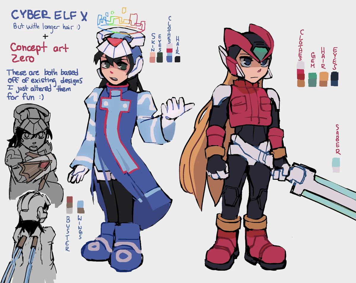 Cyber-Elf X and Zero thumbnail
