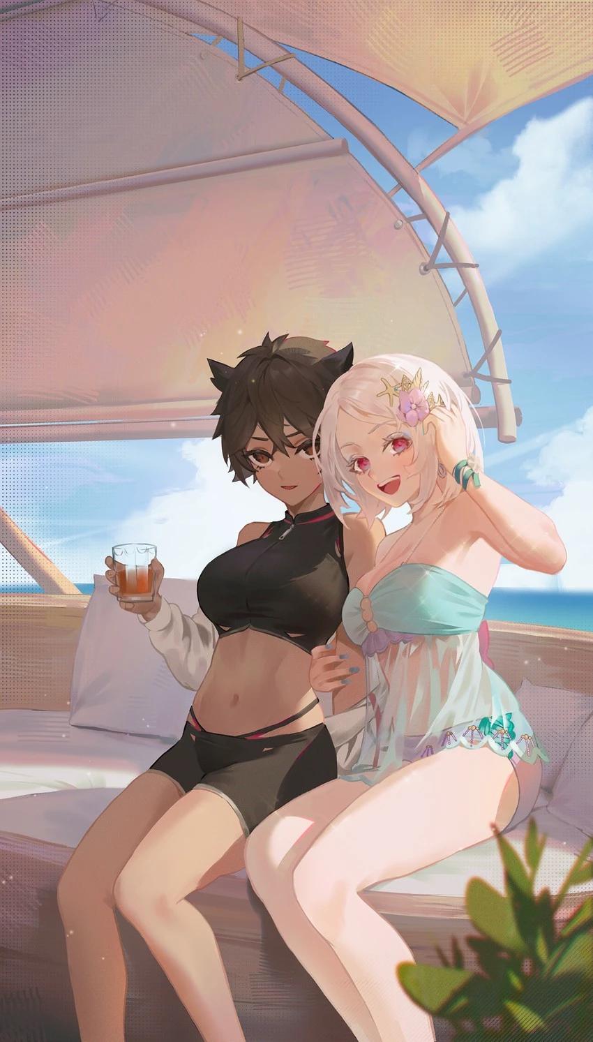 Kuroha (wife) and Mirea (Ex) thumbnail