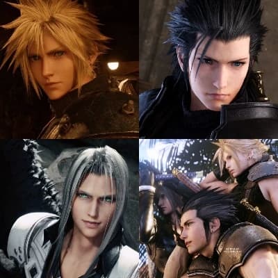 Cloud Strife, Sephiroth, Zack Fair  thumbnail