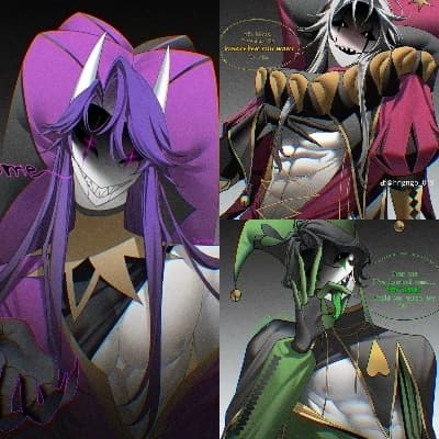 The Freak Circus Troupe (Jester, Pierrot, Harlequin) thumbnail