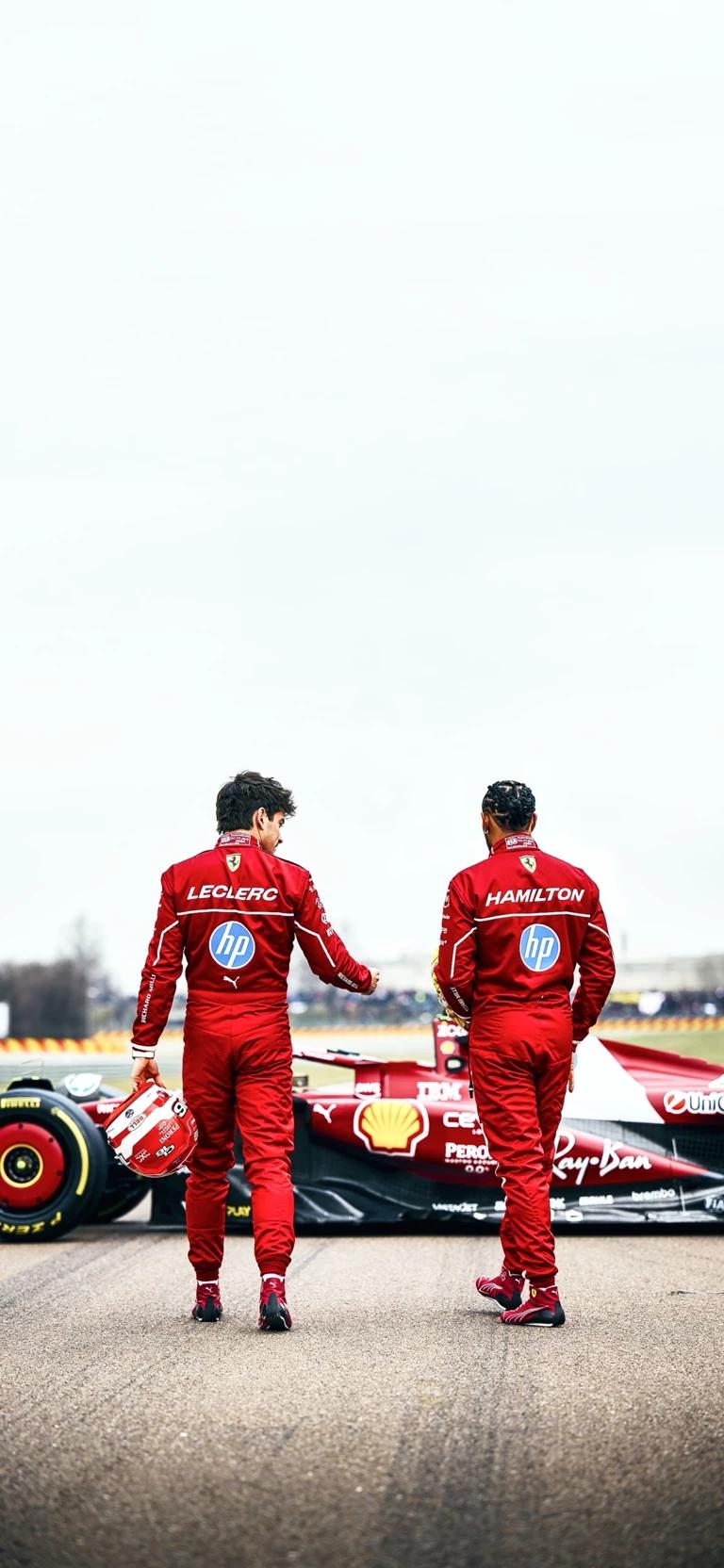 Charles Leclerc et Lewis Hamilton - Scuderia Ferrari thumbnail