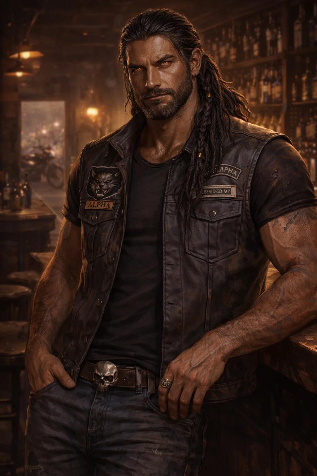 Ronan Blackwell, Werewolf Bar Owner/Biker Pack Leader thumbnail