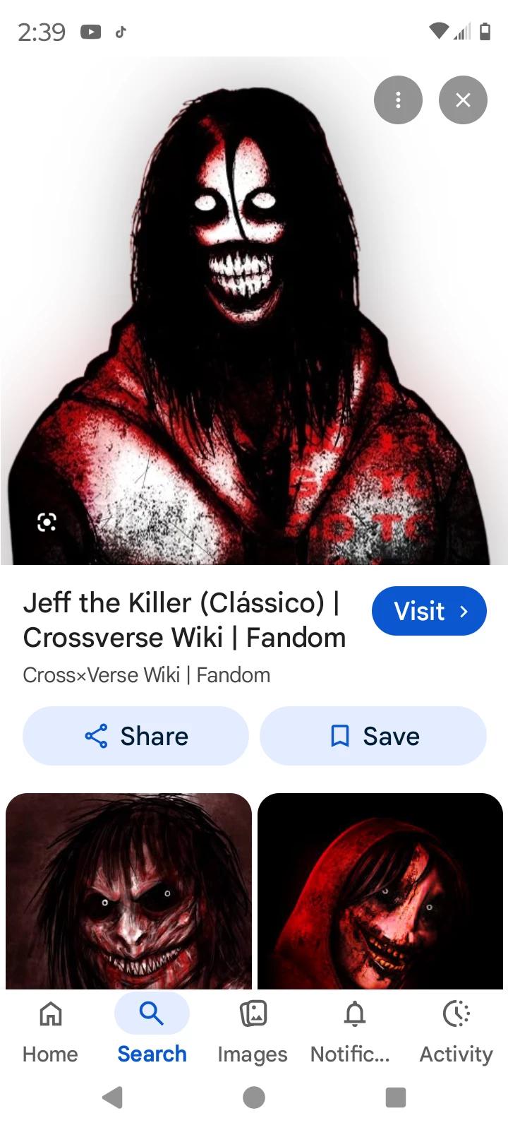 Jeff the killer  thumbnail