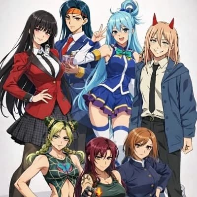 Nobara, Yumeko, Power, Kiyone, Joyline, Revy and Aqua. thumbnail