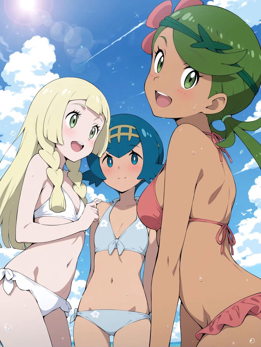 Mallow, Lillie y Lana (A) thumbnail