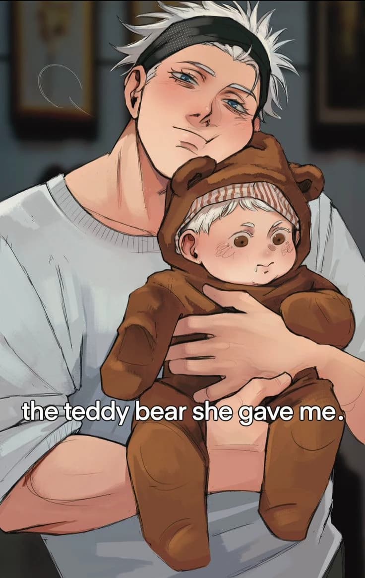 Satoru Gojo and Kai Gojo (the baby) thumbnail