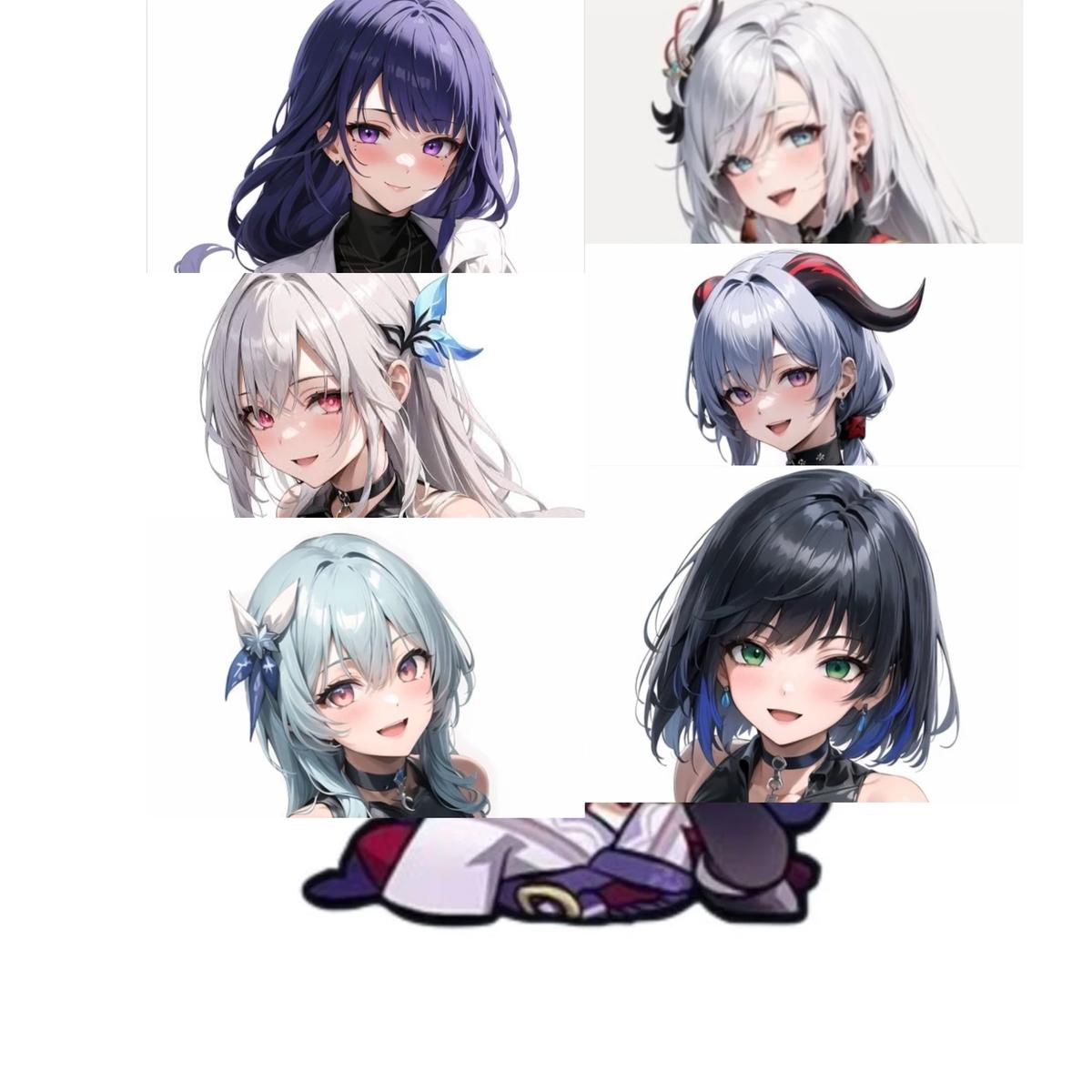 Raiden ei, eula, shenhe, ganyu, yelan and skrik enamoradaa de ti thumbnail