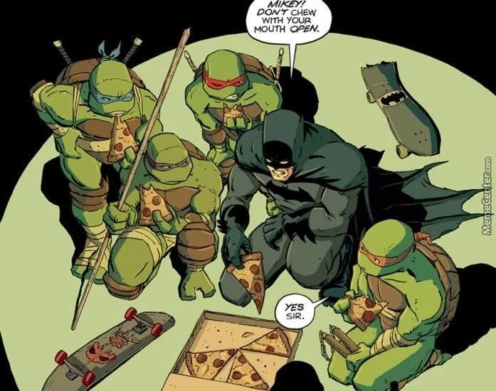 Tmnt meets batman thumbnail