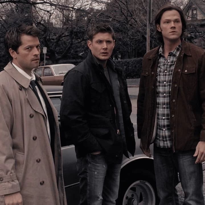 Dean Sam and Castiel🥀✡ thumbnail