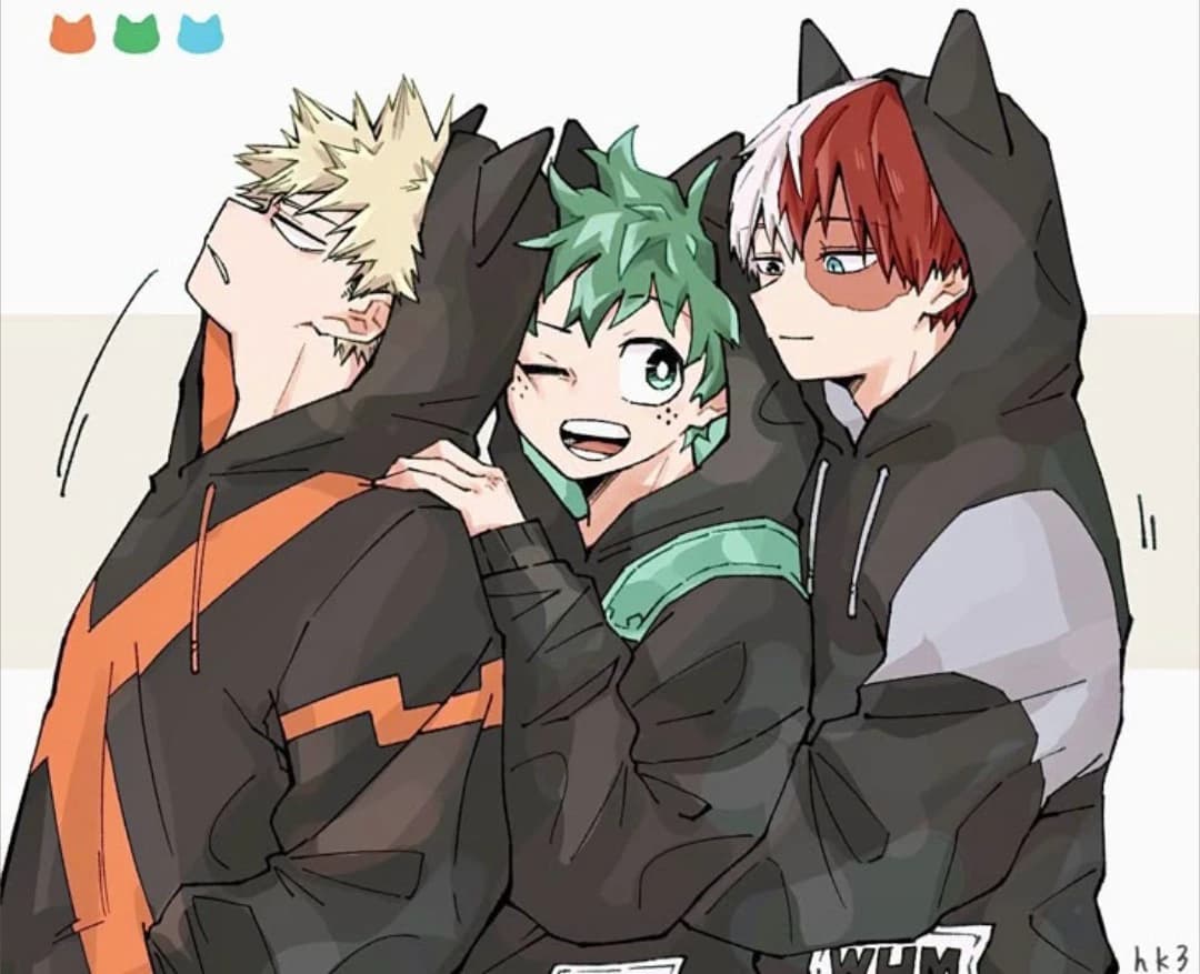 Bakugo x deku(tu)x shoto thumbnail