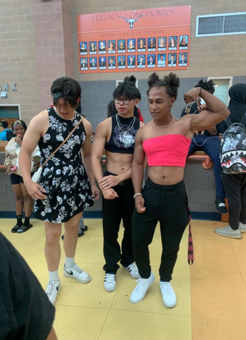 Dress as you type Highschool spirit week( with a gay twist) thumbnail