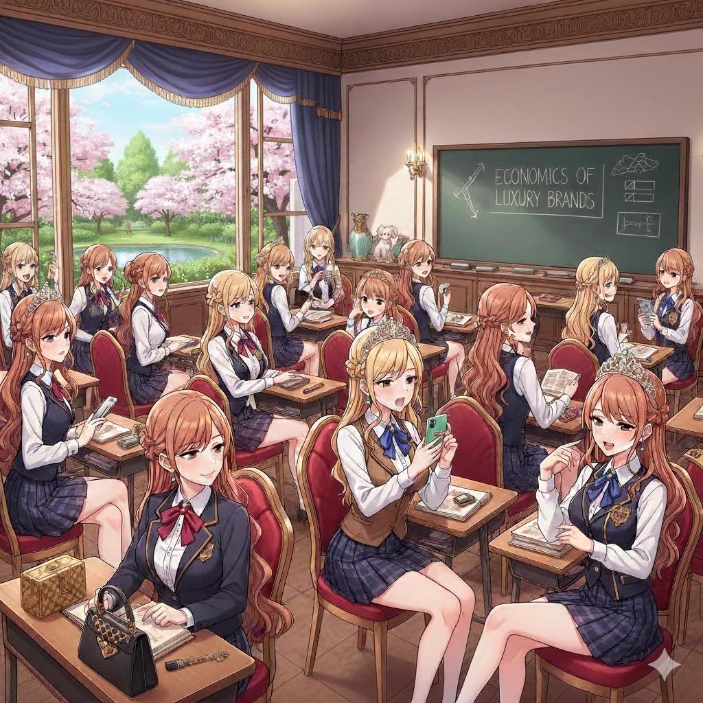 A male teacher in a class consisting only of spoiled and rich girls. thumbnail