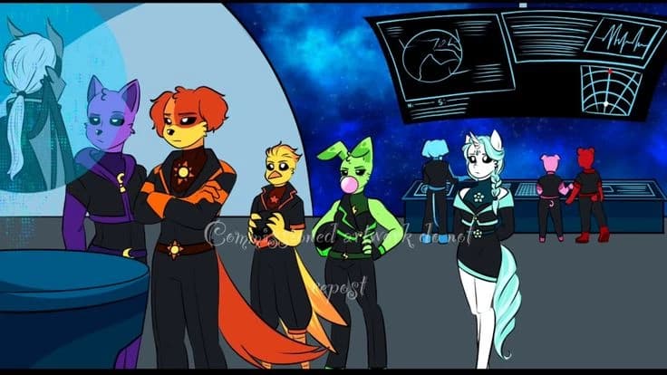 Smiling critters spaces riders thumbnail