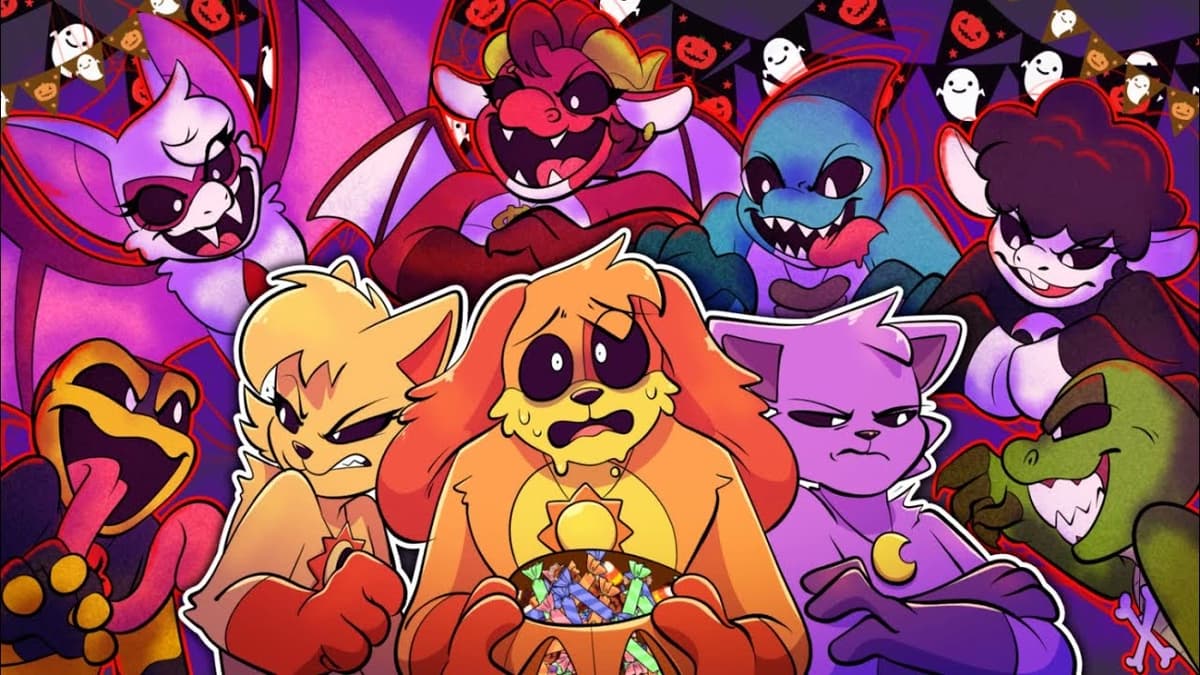 Nightmare × frowning × smiling critters thumbnail