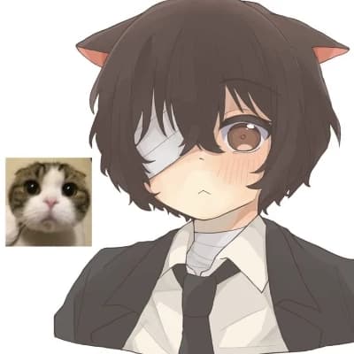 Dazai cat 🤎🐈‍⬛ thumbnail