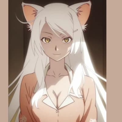 Hanekawa (Pandora) her kitten turned into a human Demi thumbnail