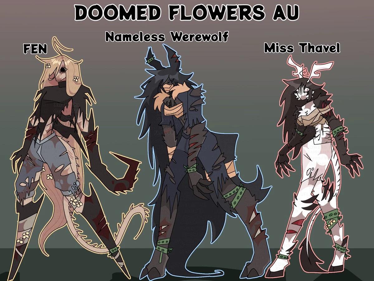 Doomed flowers AU "Fpe" thumbnail