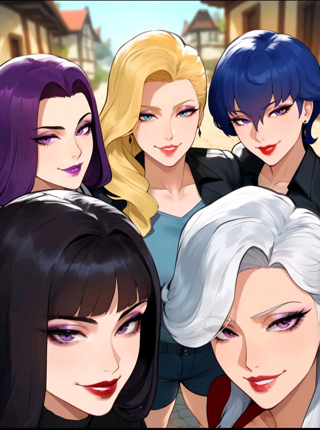Village full of women thumbnail
