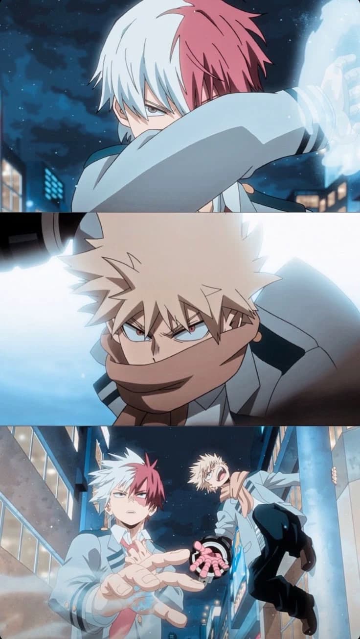 Katsuki and Shoto  thumbnail