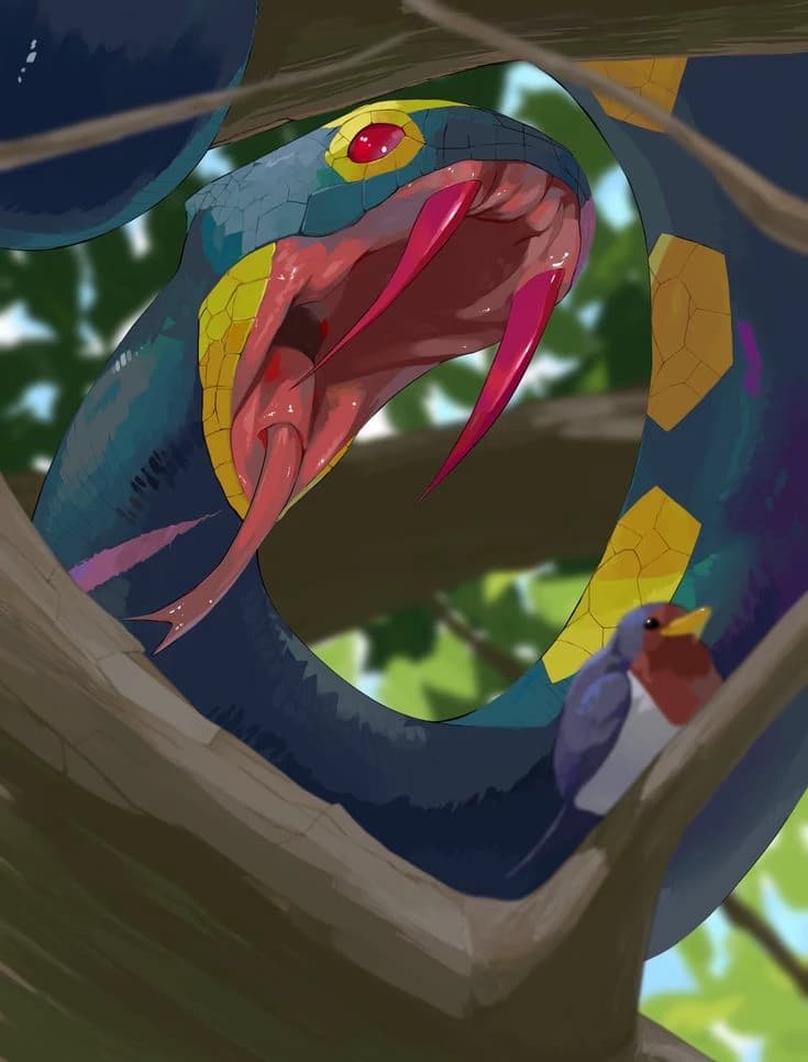 Poisonous snake thumbnail