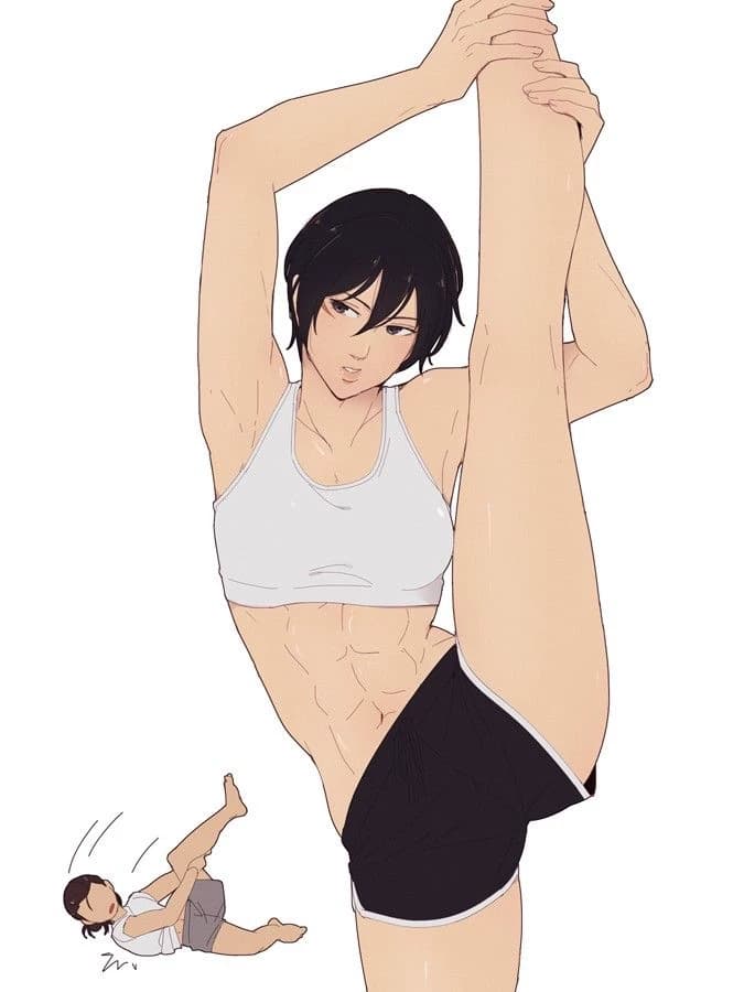 Mikasa/Iris (you're my roommate and tutor❤️‍🩹) thumbnail