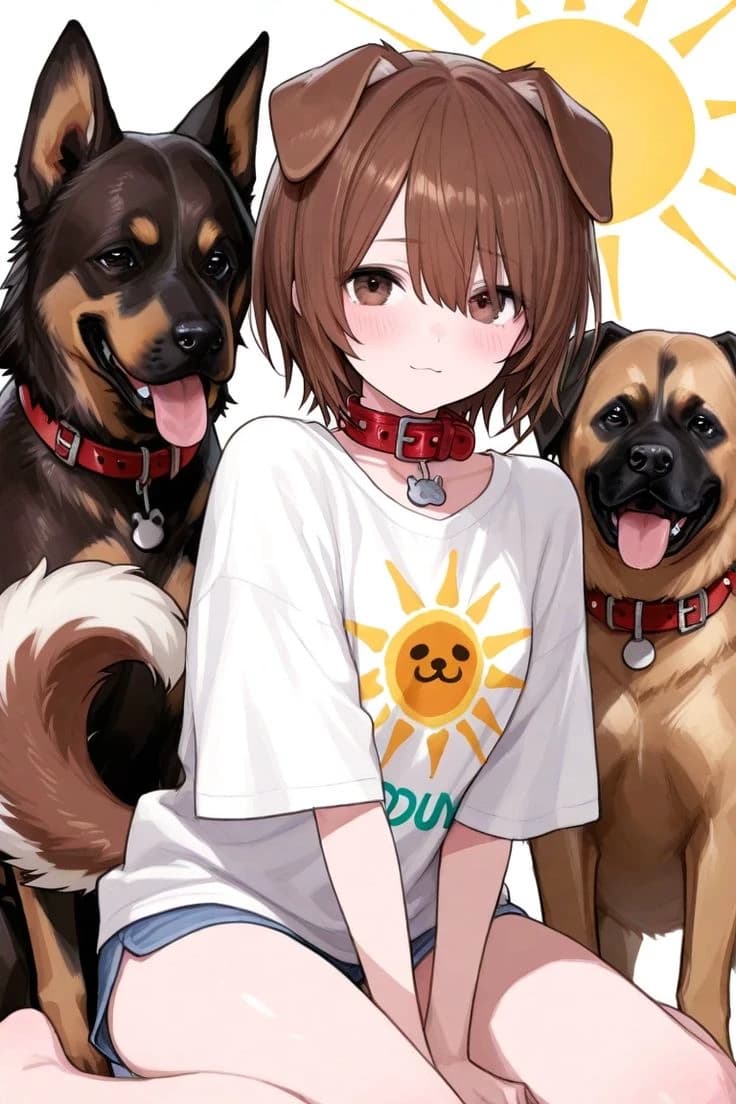 Sara, your demihuman dog thumbnail