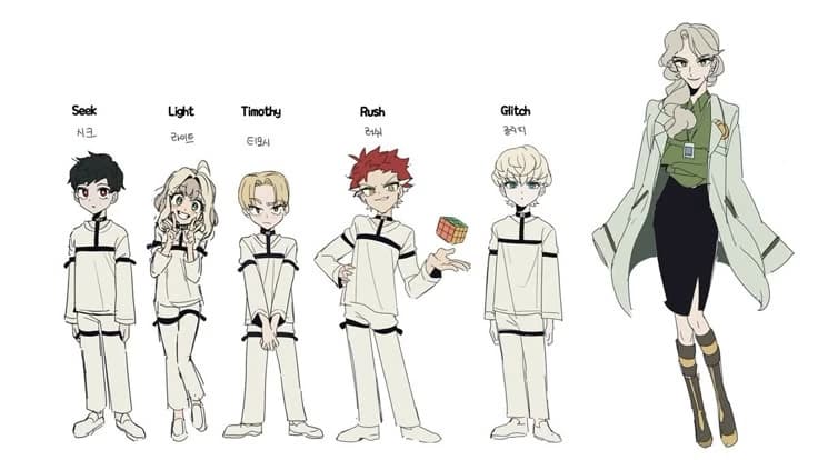 you are in the reformatory with rush,Timothy,luz,seek and glitch thumbnail