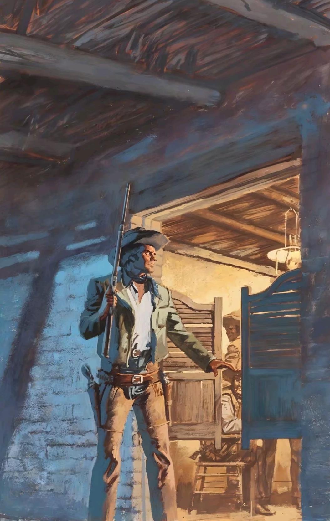 Rp COWBOYS IN THE OLD WEST thumbnail